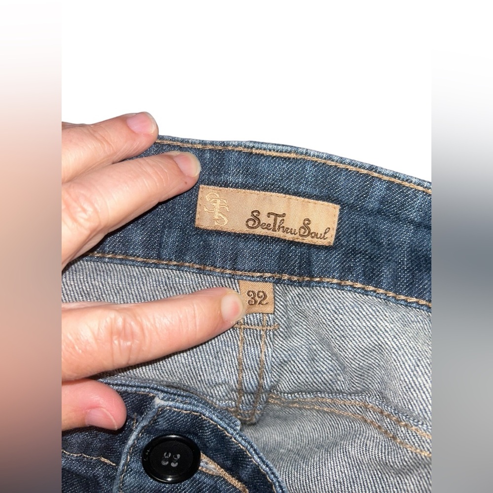 See thru soul 32 flare jeans - Picture 5 of 6